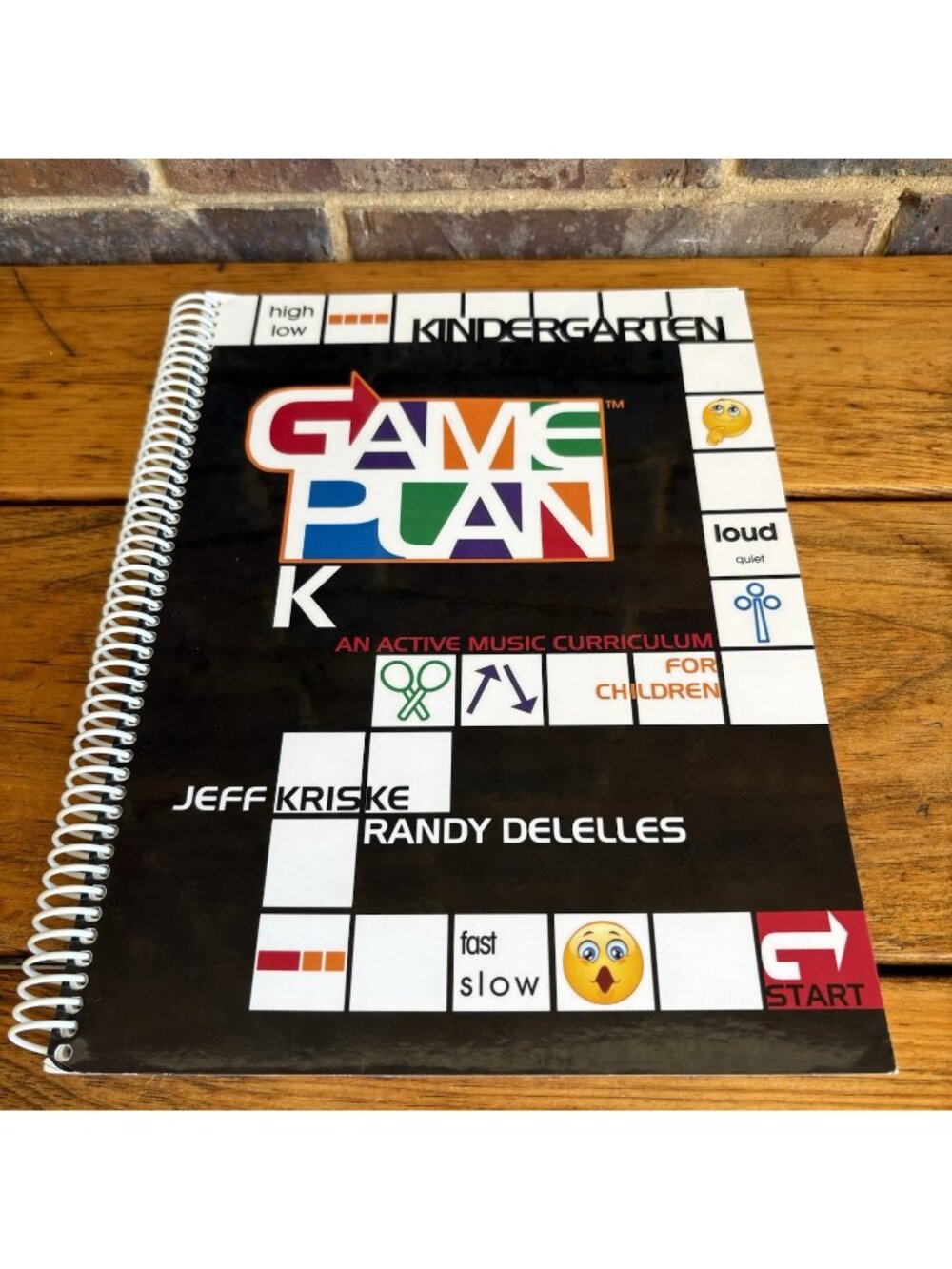 GamePlan Kindergarten K Spiral Music Curriculum Textbook Kriske DeLelles 2011